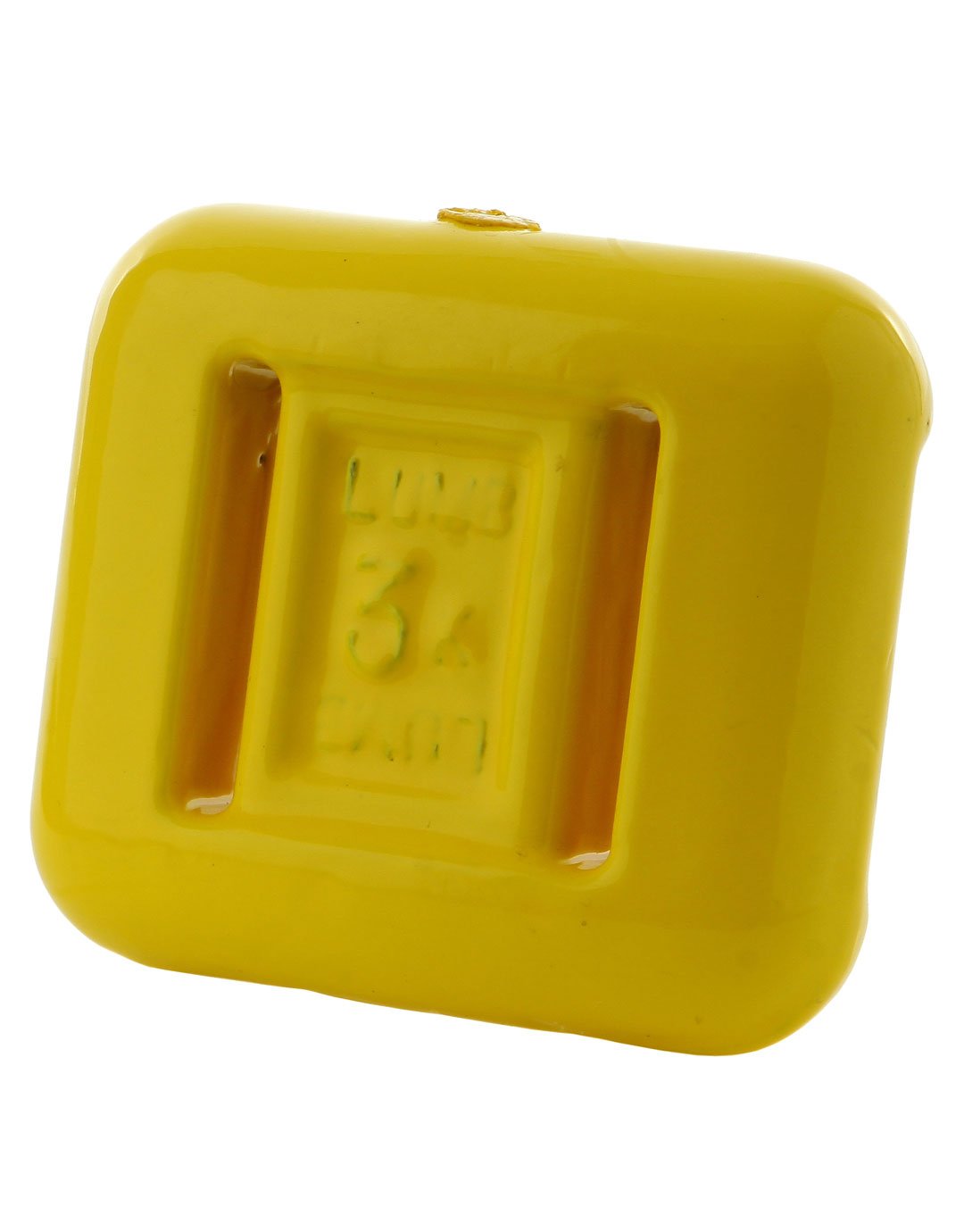 Lumb Bros Lead Weight Block Yellow 3KG | Dive Rutland