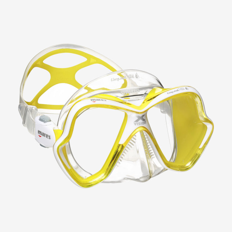 Mares_XVision_Ultra_Liquidskin_Clear_Yellow | Dive Rutland