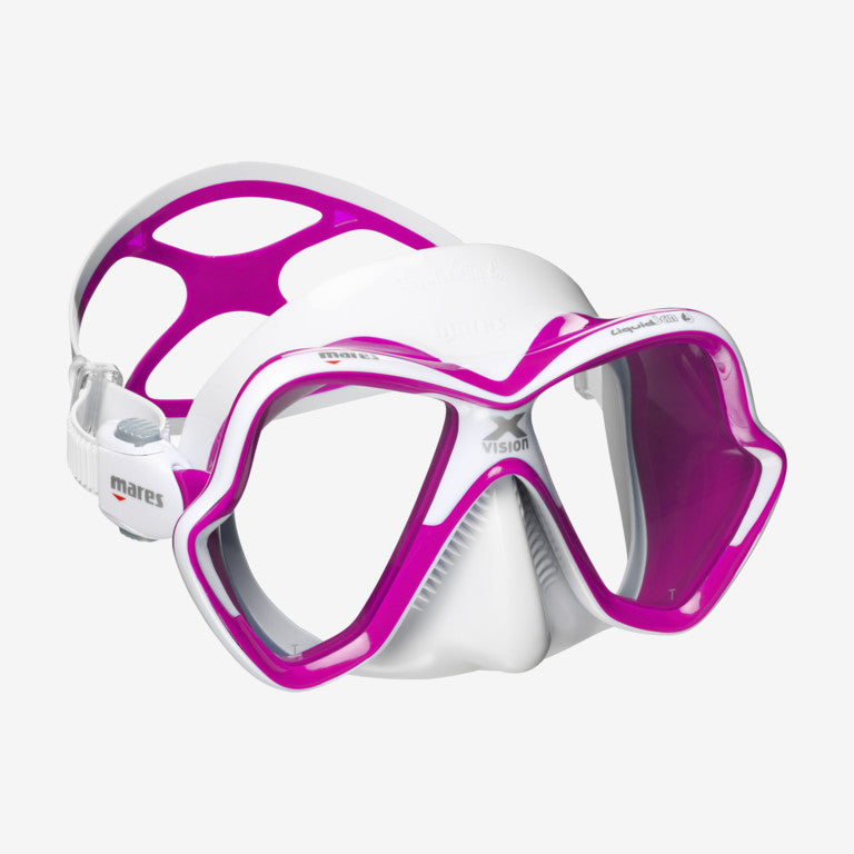 Mares_XVision_Ultra_Liquidskin_White_Pink | Dive Rutland