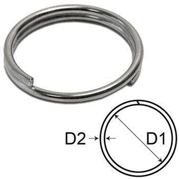 Nautilus 25mm Split Ring | Dive Rutland