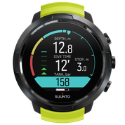 Suunto D5 Black with Lime Strap | Dive Rutland