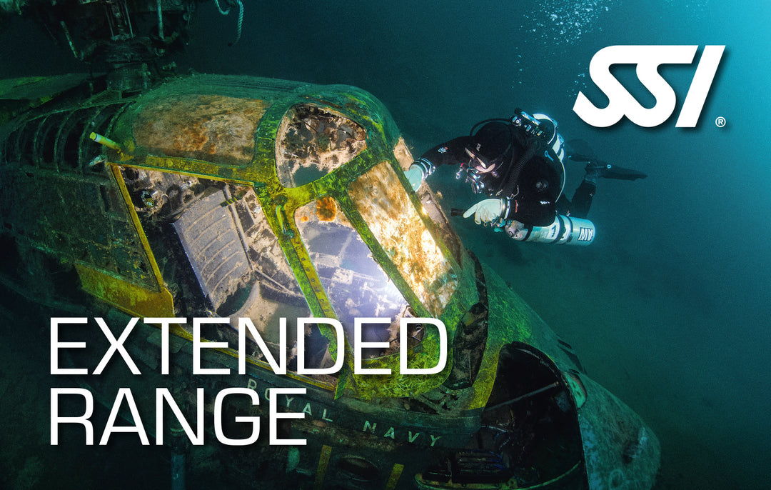 SSI Extended Range XR45 at Dive Rutland