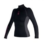 Fourth Element Hydroskin Womens Black / Pink | Dive Rutland