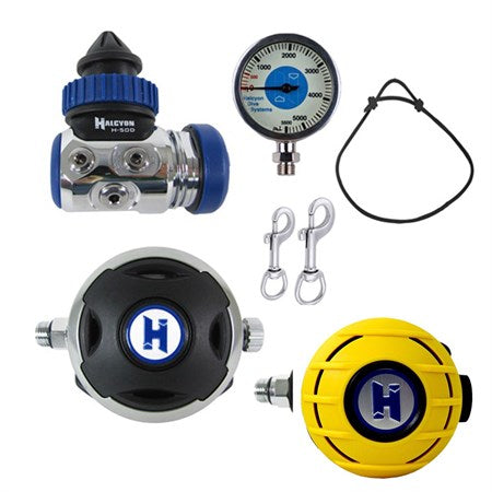 Halcyon H-50D Single Cylinder Regulator Package|Dive Rutland