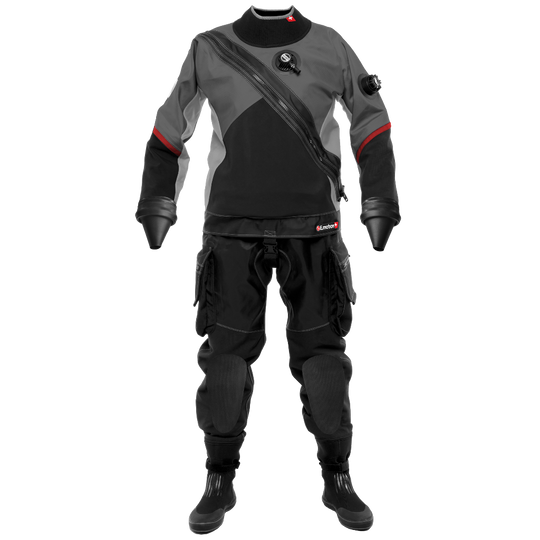 Santi E.Motion Drysuits available at Dive Rutland