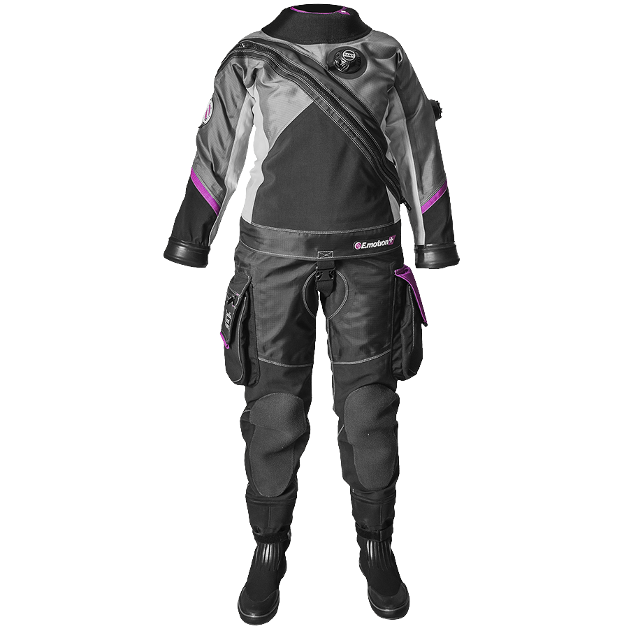 Santi E.Motion+ Ladies First Drysuits available at Dive Rutland