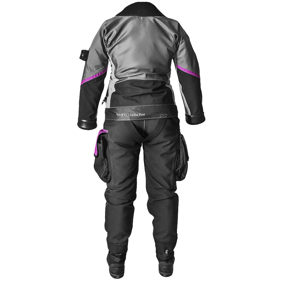 Santi E.Motion+ Ladies First Drysuits available at Dive Rutland