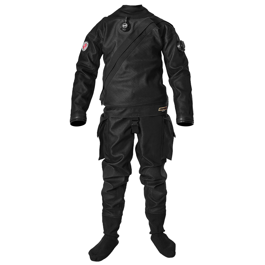 Santi Enduro Drysuits Side View | Dive Rutland