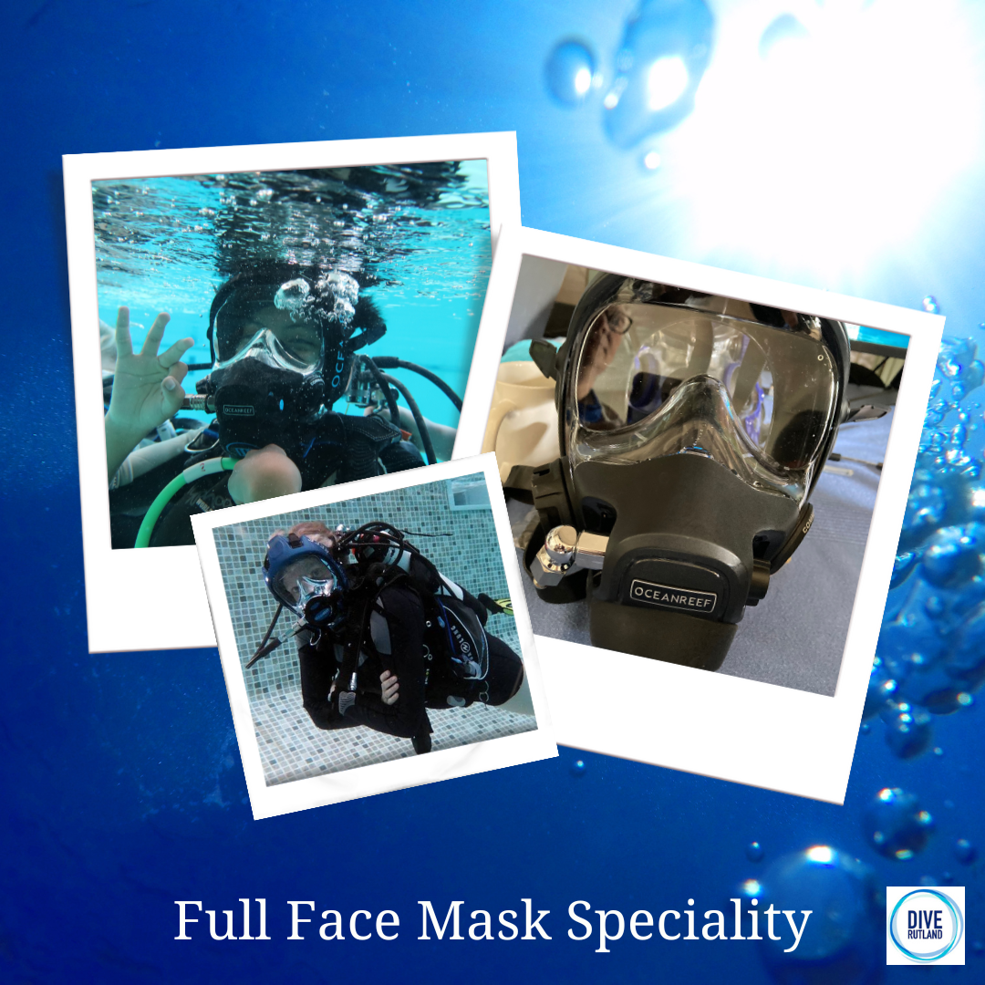 PADI Full Face Mask Speciality
