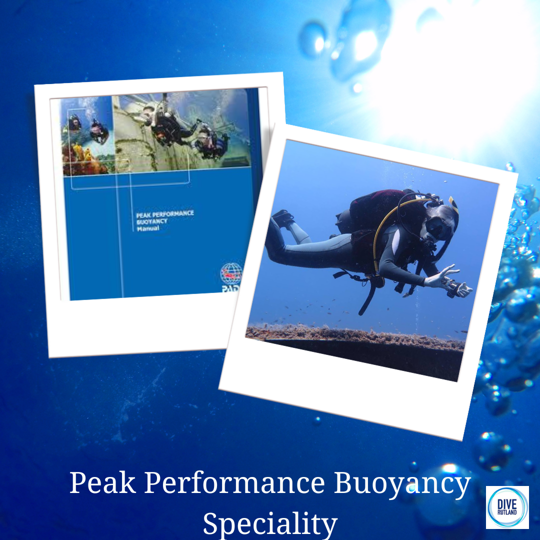PADI Peak Performance Buoyancy Speciality