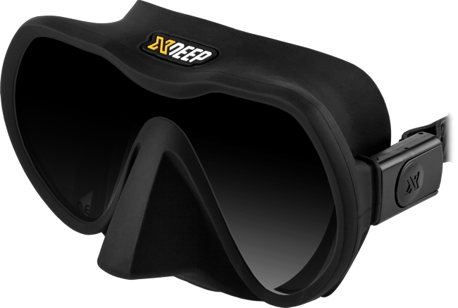 XDEEP Radical Mask Black | Dive Rutland