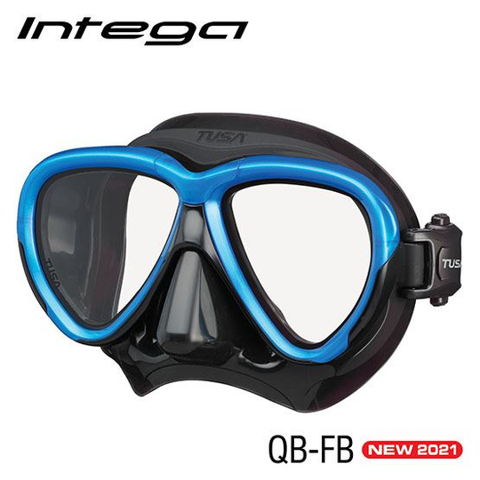 Tusa Intega Mask Black Skirt Fishtail Blue | Dive Rutland