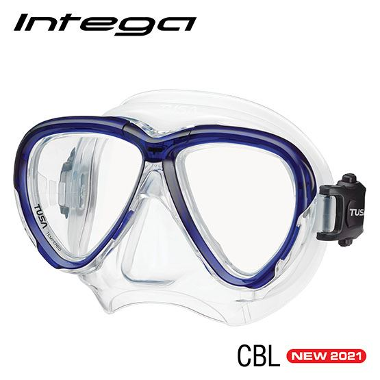 Tusa Intega Mask Clear Skirt Blue | Dive Rutland