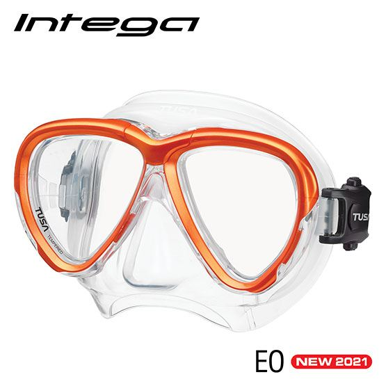 Tusa Intega Mask Energy Orange | Dive Rutland