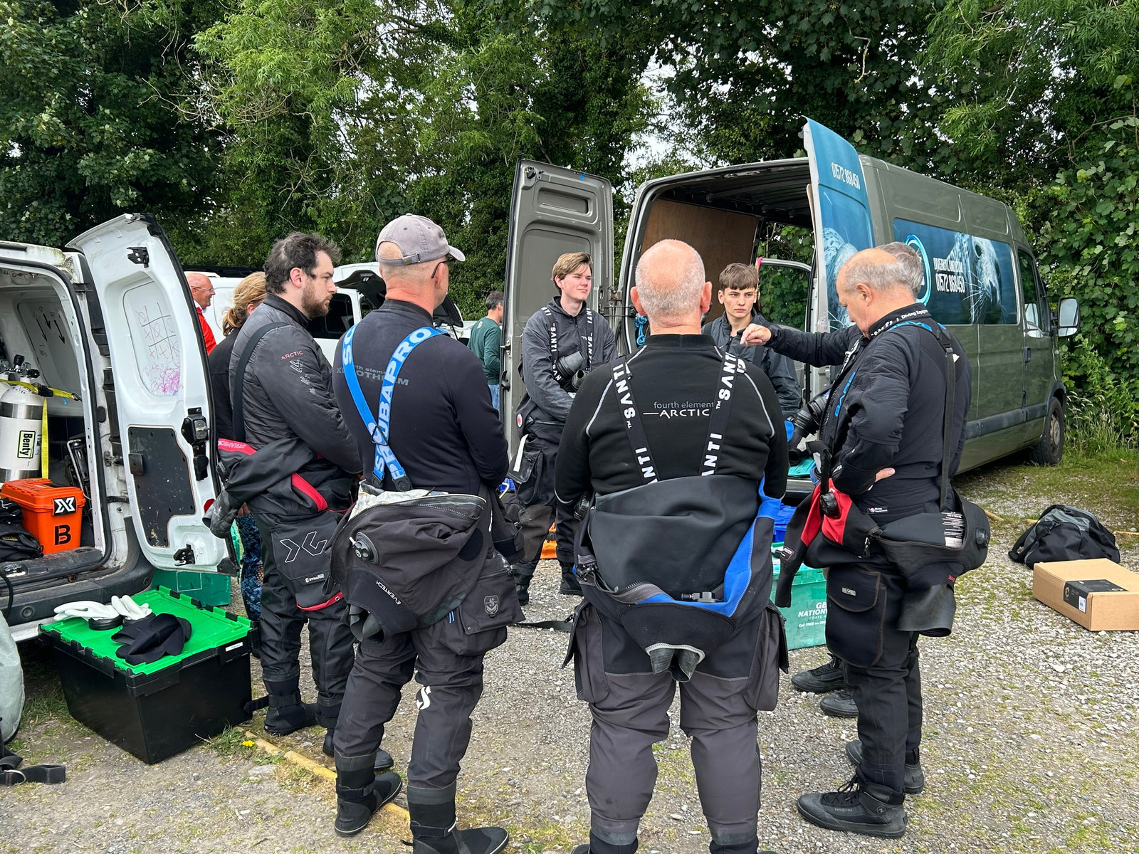 Diving Capernwray July 2026