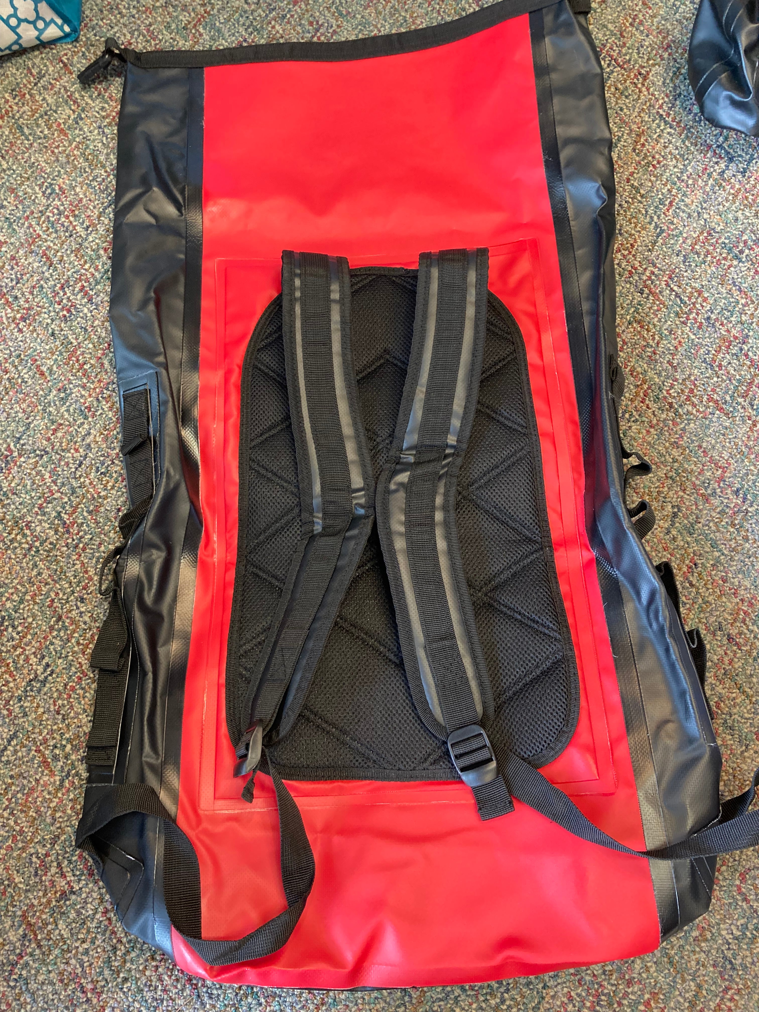 Akona Dry Bag Back View | Dive Rutland