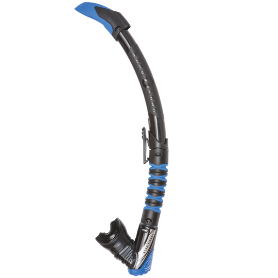 Aqualung Zephyr Flex Snorkel Black / Blue | Dive Rutland