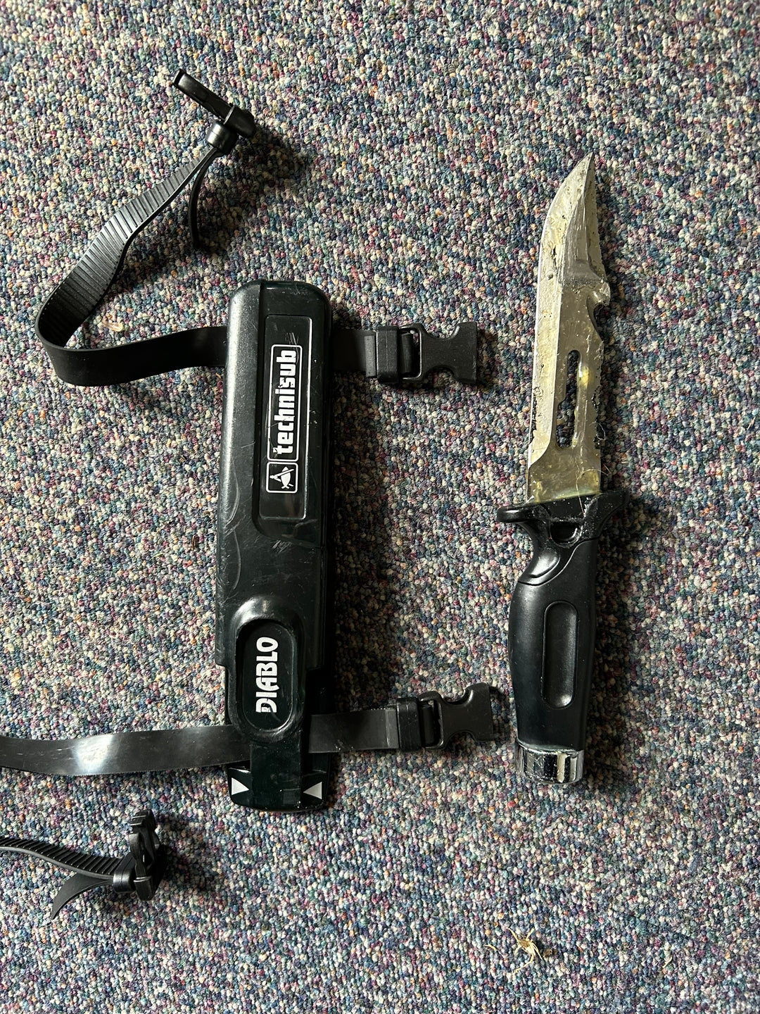 Diabalo Technisub Knife Secondhand | Dive Rutland