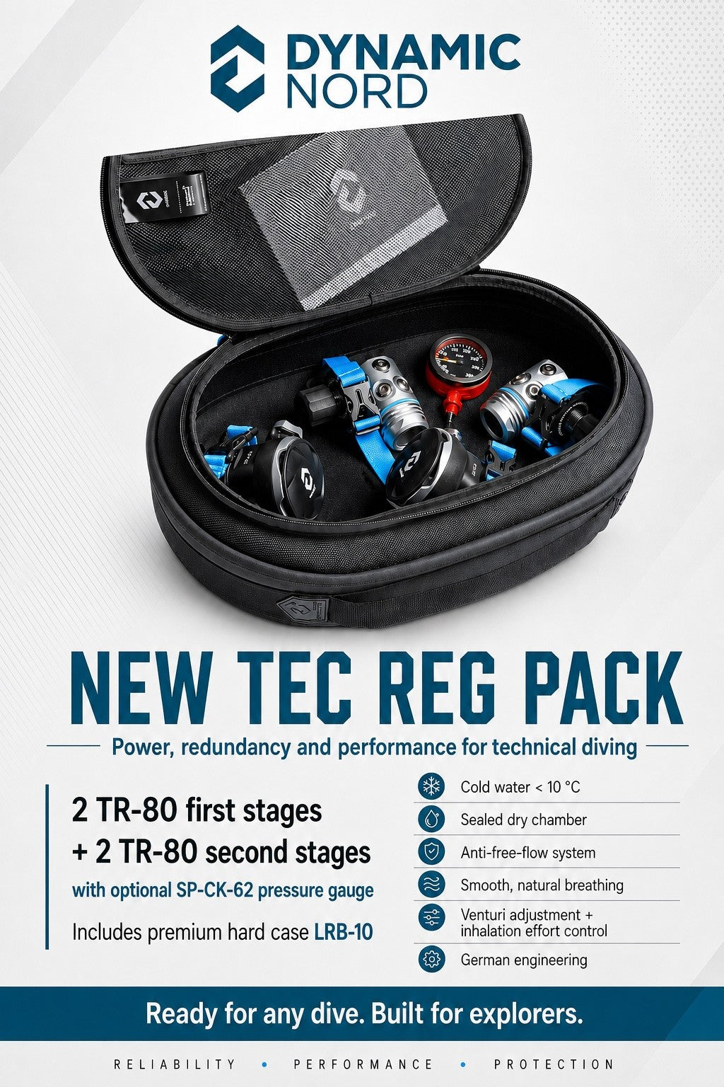 DynamicNord Technial Regulator Package | Dive Rutland