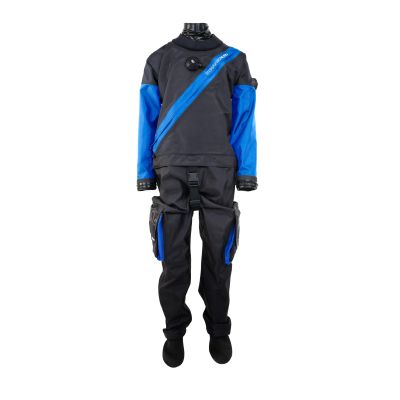 DynamicNord Drysuit Men - DUI Zip-Seals DG353 Black/Blue | Dive Rutland