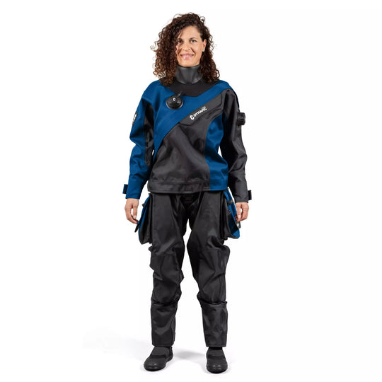 DynamicNord RS-352  Drysuit Ladies Superior Black/Blue| Dive Rutland