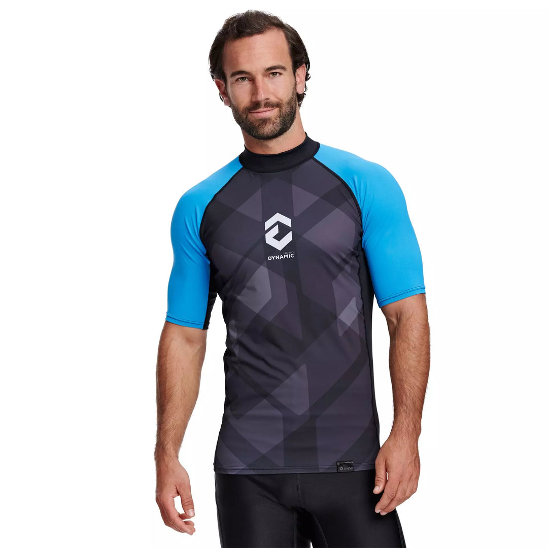 DynamicNord Rashguard Mens Black / Blue RG-21 | Dive Rutland