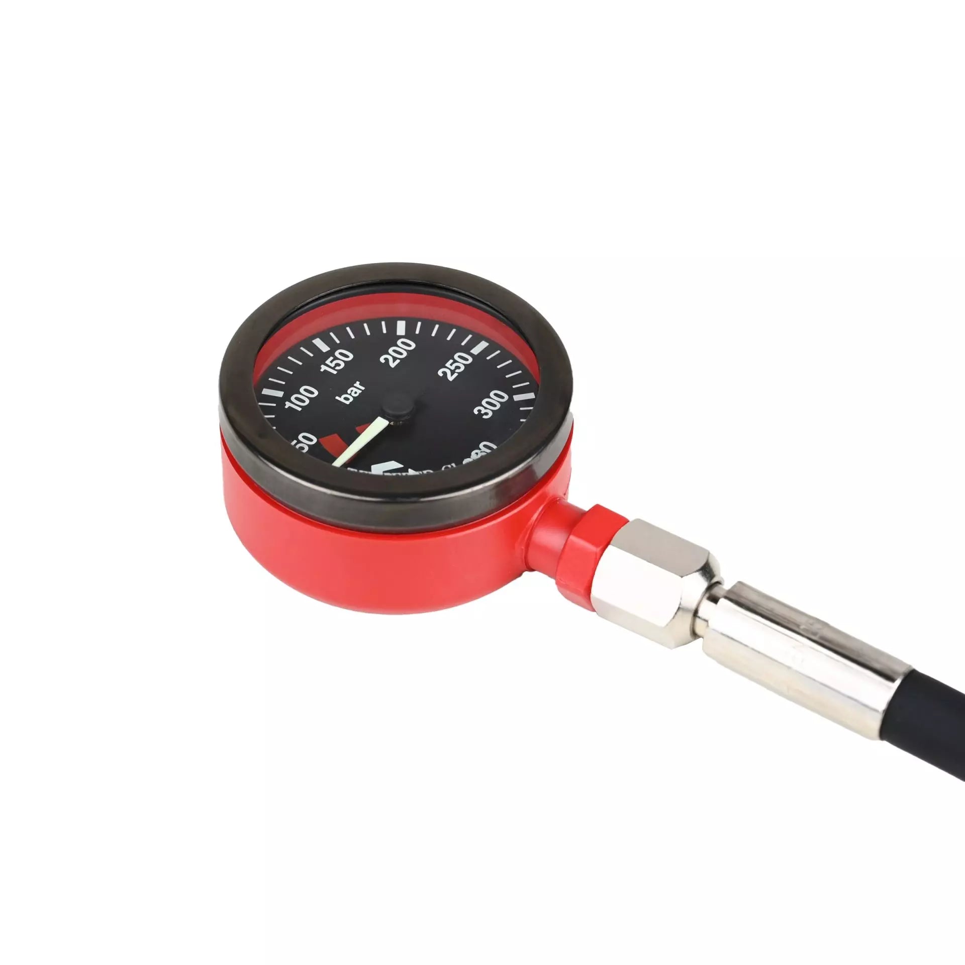 DynamicNord Tech 62 Red Contents Gauge in Red | Dive Rutland