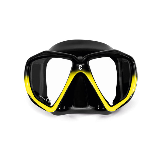 Dynamic Nord VM50 Ultra Clear Mask Advanced Black / Yellow | Dive Rutland