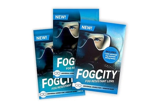 Fogcity Fog resistant Lens | Dive Rutland