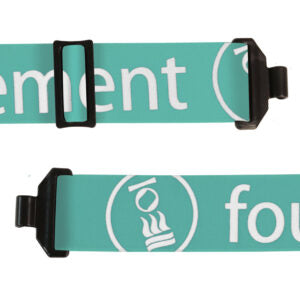 Fourth Element Mask Strap Aqua/White | Dive Rutland