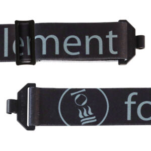 Fourth Element Mask Strap Black/Grey | Dive Rutland