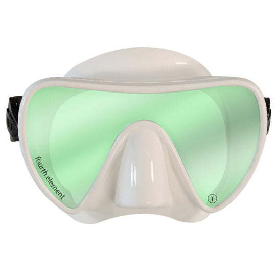 Fourth Element Scout Mask with Contrast Lens in White | Dive Rutland