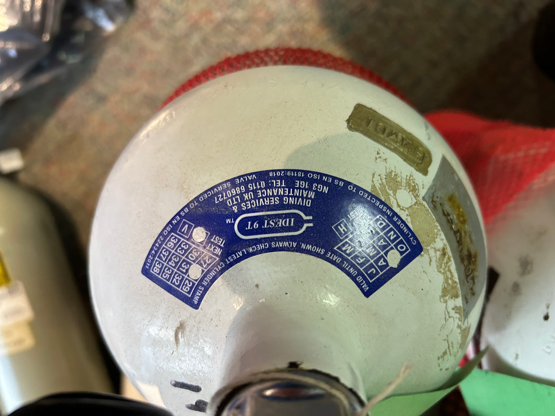 Cylinder: 232 bar - secondhand