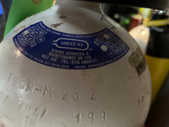 Cylinder: 232 bar - secondhand