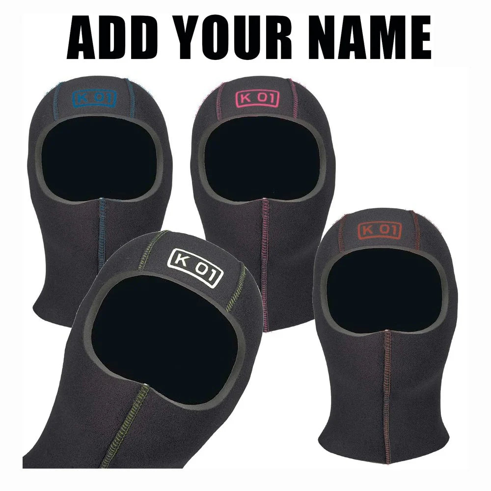K01 Personalised Spyder Hood | Dive Rutland