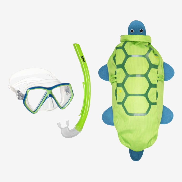 Mares Combo Zoo Green Mask and Snorkel set | Dive Rutland