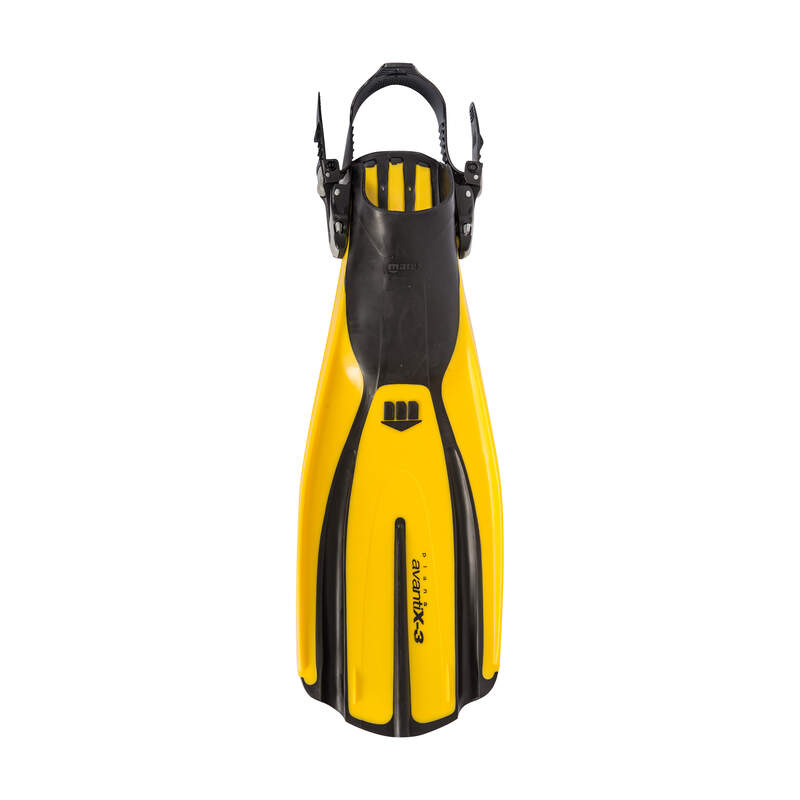 Mares Plana Avanti X3 OH Fins Yellow | Dive Rutland