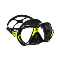 Mares X-Vision Mask Black Fluo Yellow | Dive Rutland