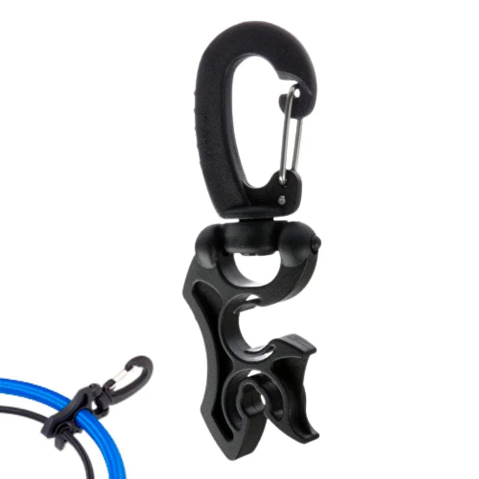 Miflex Double Hose Retaining Clip 1 x HP 1xLP | Dive Rutland
