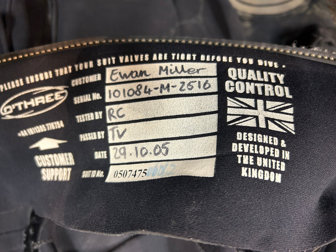 Drysuit - O'Three Drysuit - Mens M - Secondhand