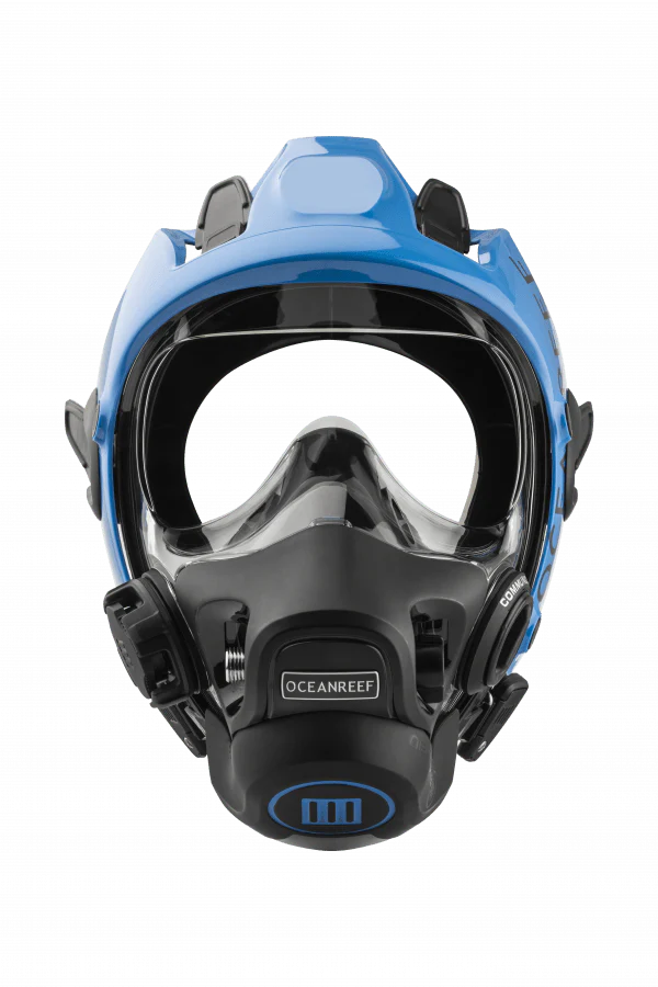 Ocean Reef Neptune III Integrated Diving Mask Blue| Dive Rutland