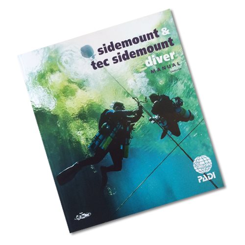 PADI Manual - Sidemount & Tec Sidemount Diver | Dive Rutland