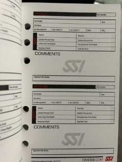 SSI Divelog Refill 100 Platinium