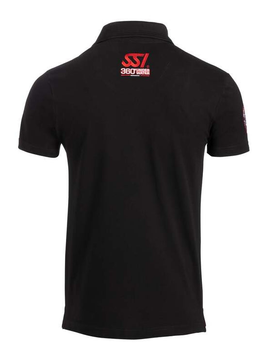 SI Mens Polo Instructor Back | Dive Rutland