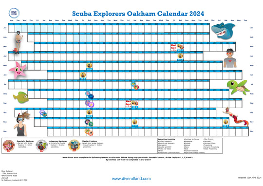 SSI Master Explorers Speciality Sessons - Oakham