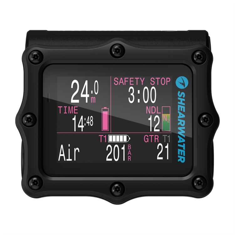 Shearwater Perdix 2 Ti Standard Black | Dive Rutland