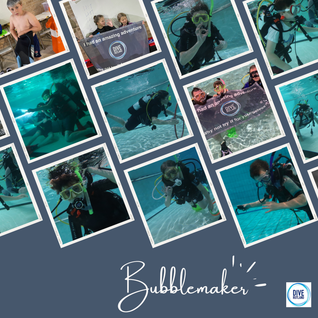 Bubblemaker session (8 + years) | Dive Rutland