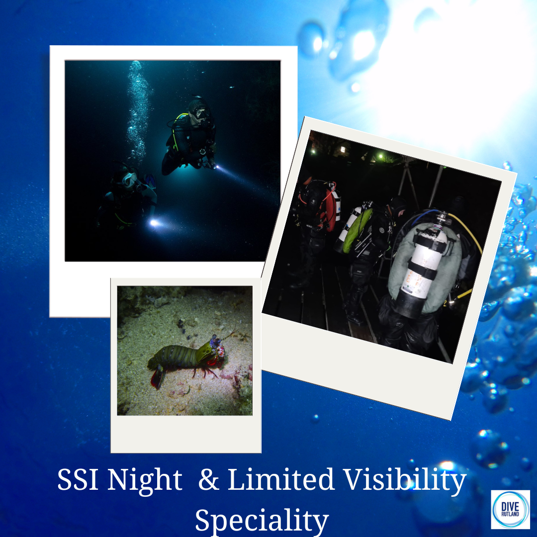 SSI Night  & Limited Visibility Speciality | Dive Rutland