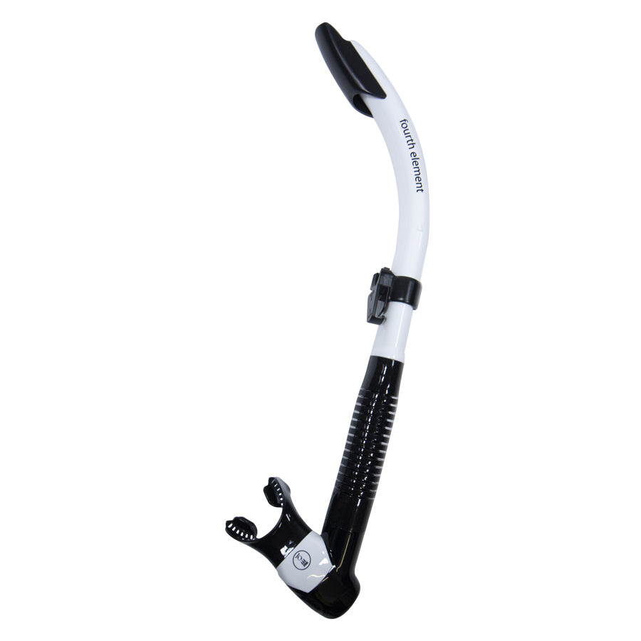 Fourth Element Splash Snorkel Black / White | Dive Rutland
