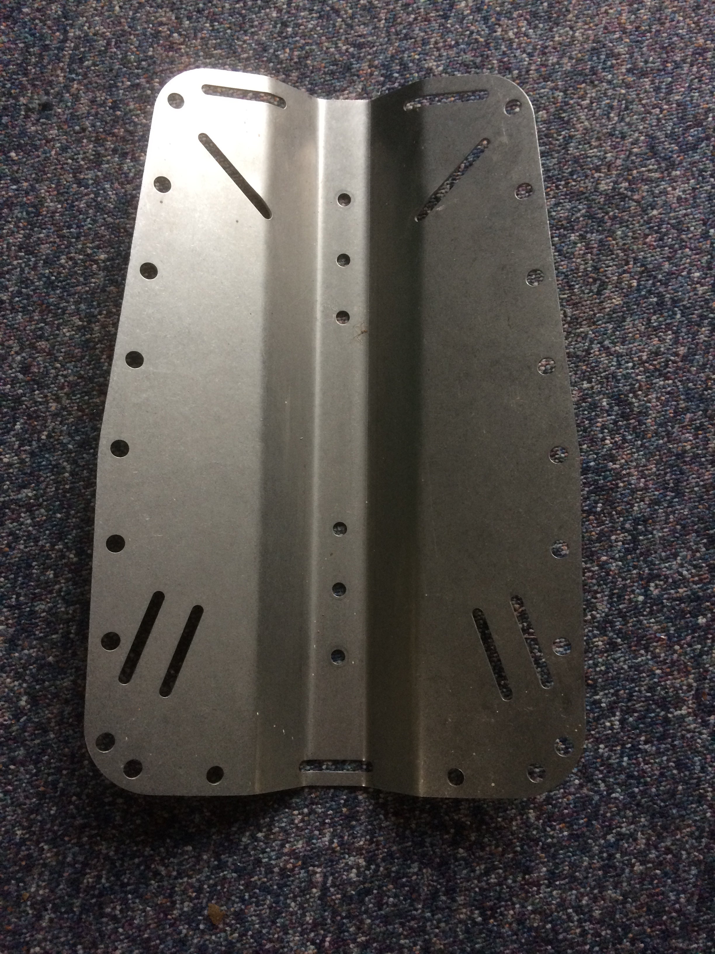 Stainless Steel Backplate | Dive Rutland